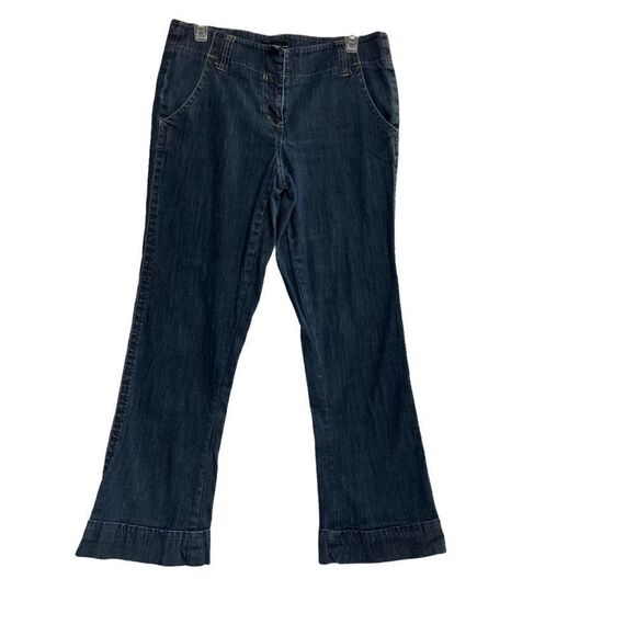 INC, International Concept, Women’s Jeans, Size 8, Blue, flare‎ hem, 28” inseam - Picture 1 of 10